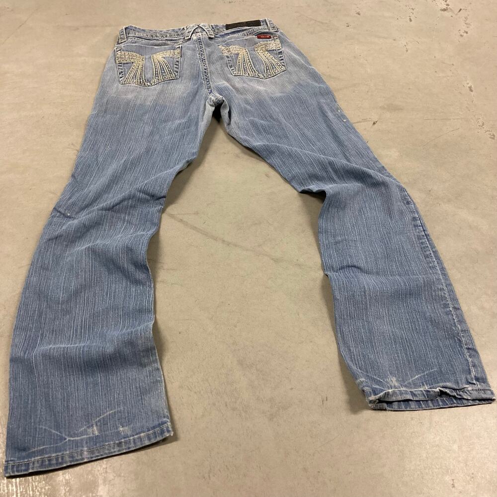 Seven7 low rise bootcut jeans 30x29 - Picture 2 of 6